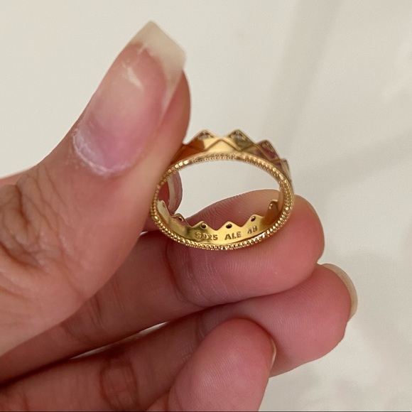 Disney Pandora The Lion King Ring Gold 